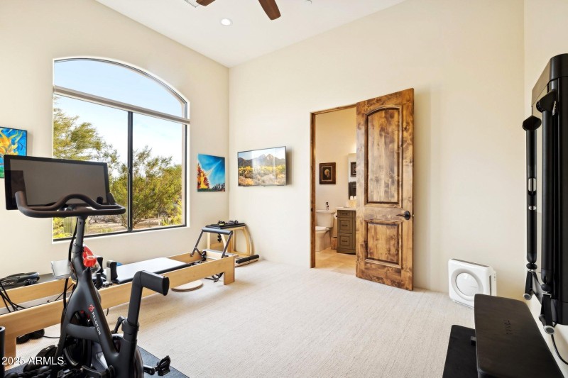 3rd ensuite bedrm used for exercise