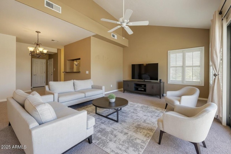 Furnished Living Room