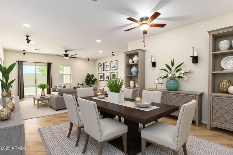 Living Room Virtually Staged