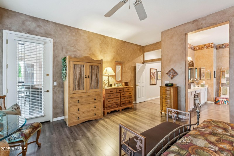 PRIVATE EXIT FROM MASTER BEDROOM