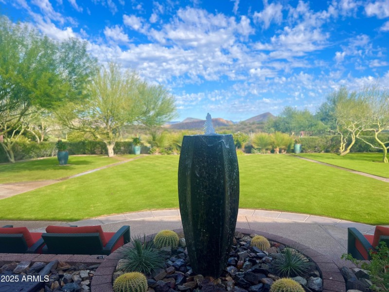 Restaurant Views w/ New Fountain