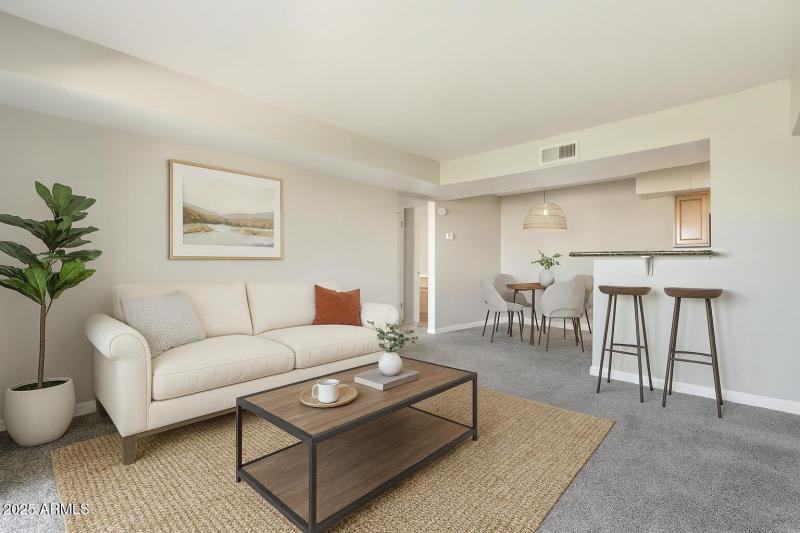 Virtual Stage Living to Dining