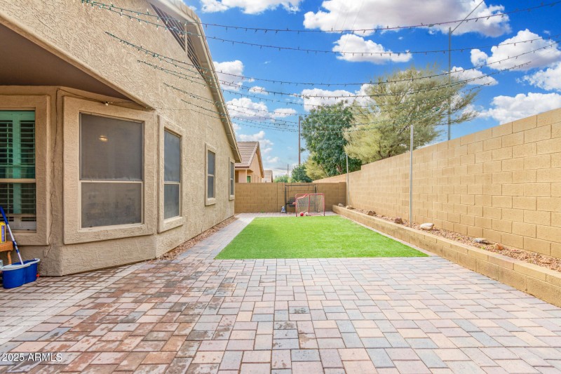 Extended Paver Patio