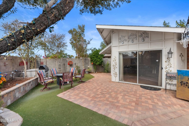 Bedroom Opens to Back Yard