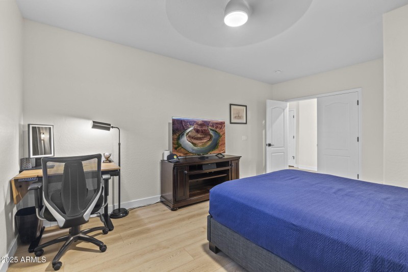 MAIN LEVEL OFFICE BEDROOM SUITE