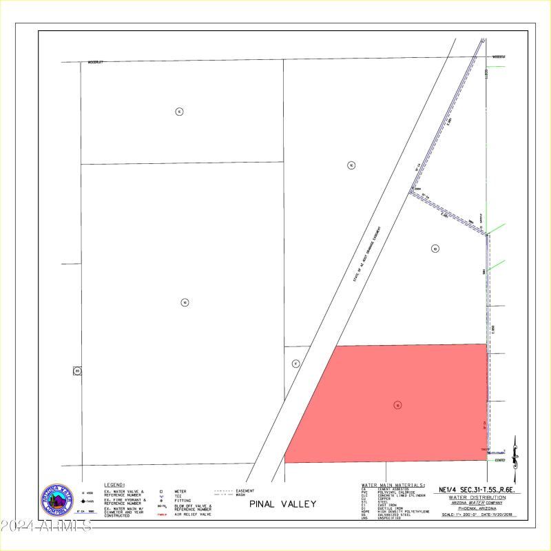 Az Water Co - 12in Waterline