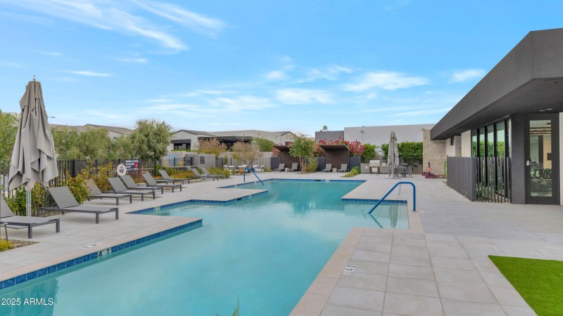 Pool and Workout Area