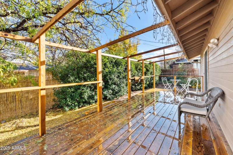 24-Backyard Deck View