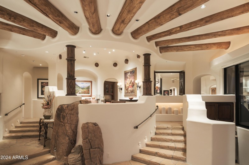 Elevated dining room