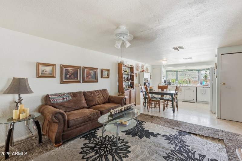 Living Room and Kitchen