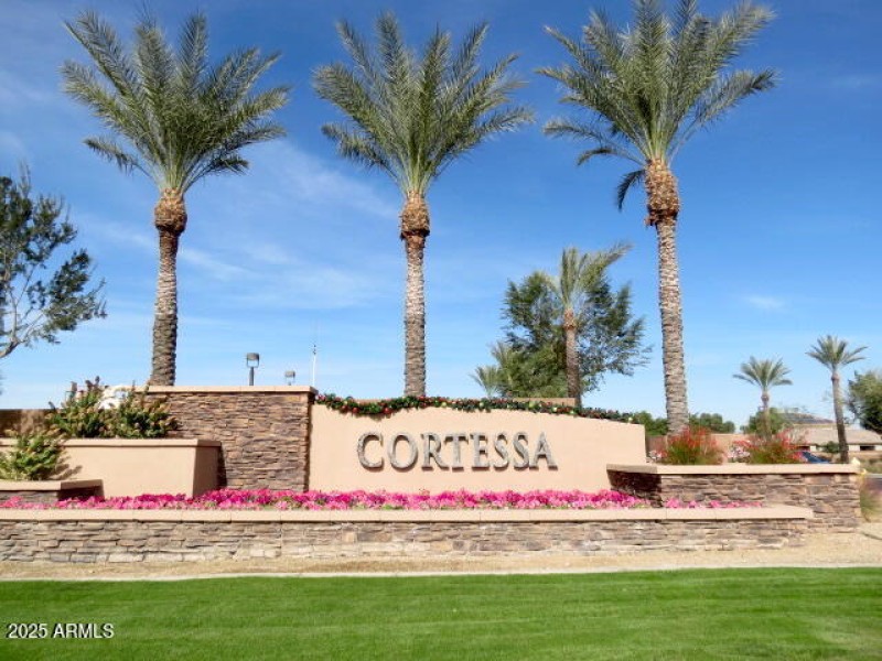 Cortessa Monument Sign