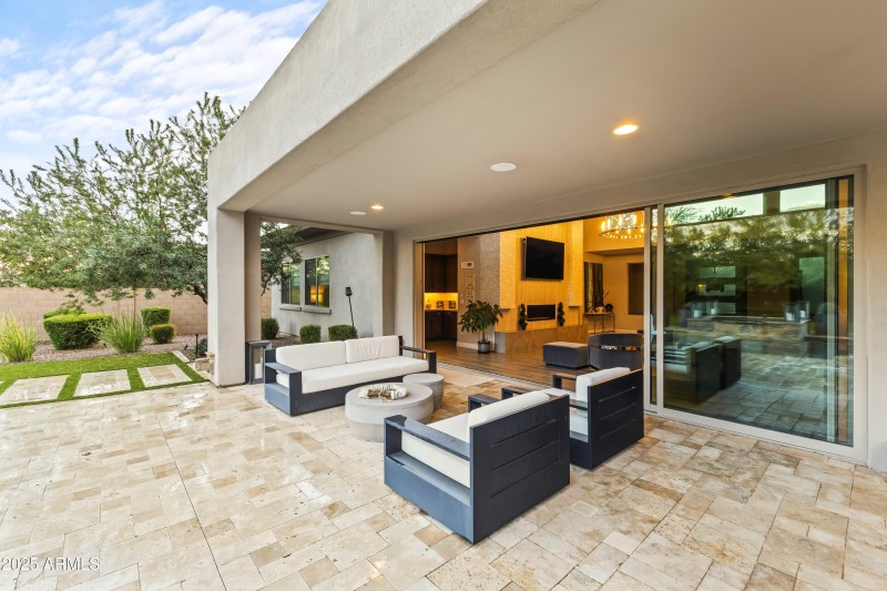 Back patio off of great room