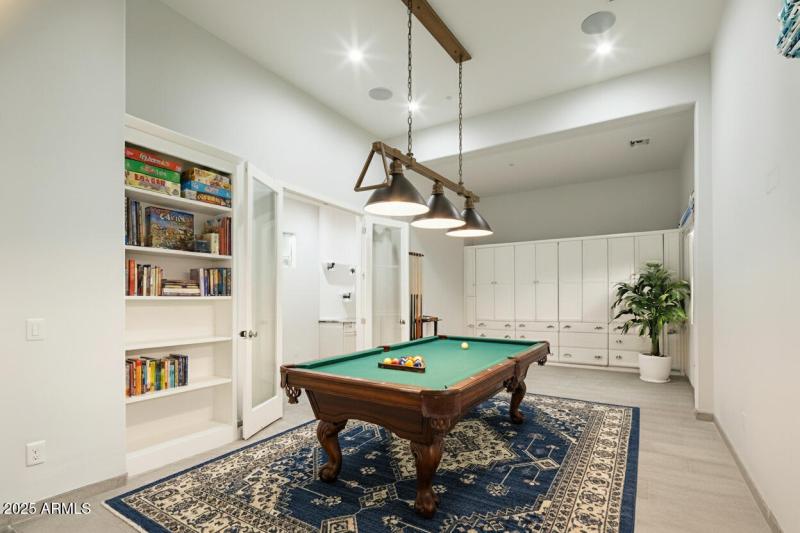 Oversized Bedroom Staged as a Game Room