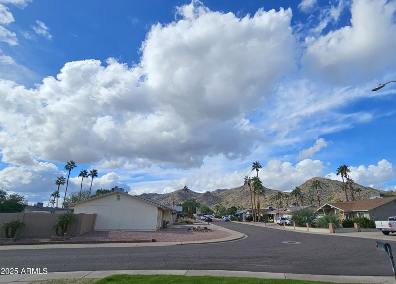 View of Mountains from front of house