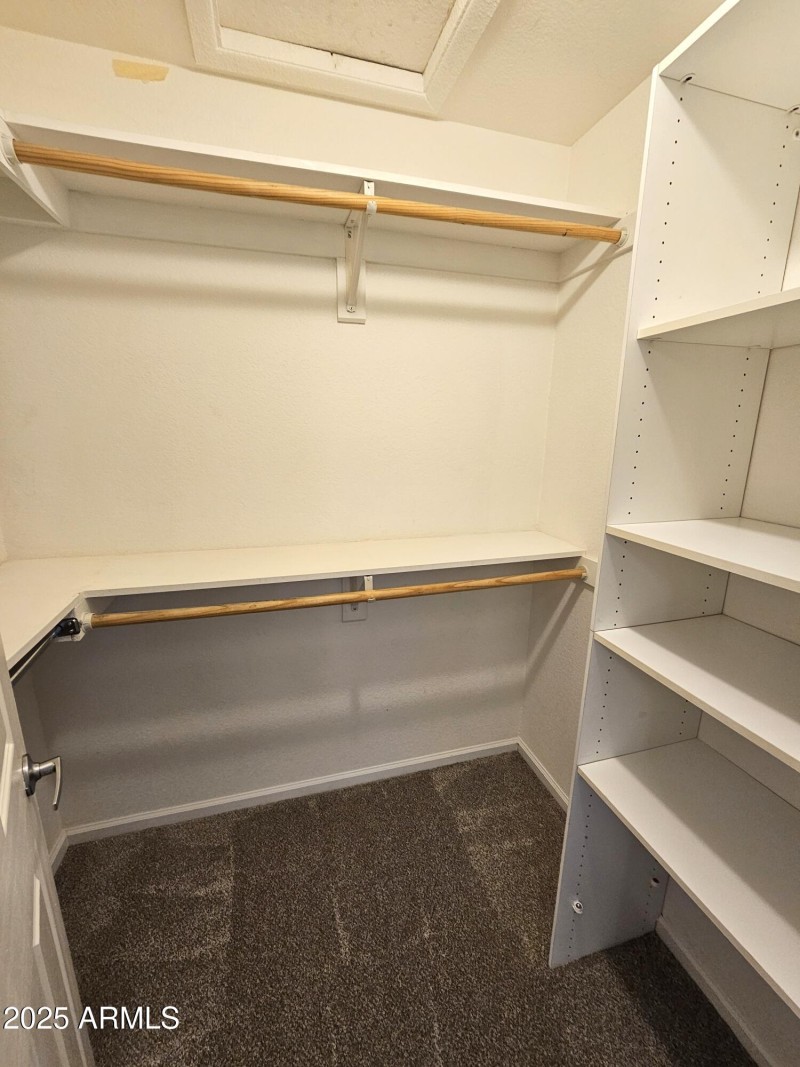 Bedroom 3 walk-in closet