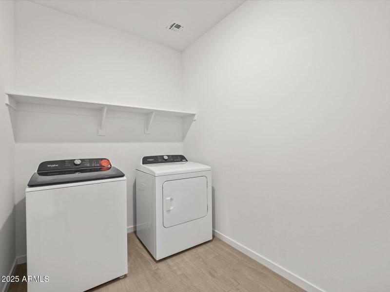 Included Washer & Dryer