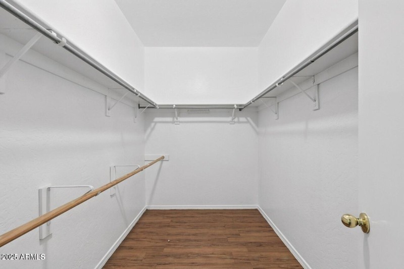primary walk in closet
