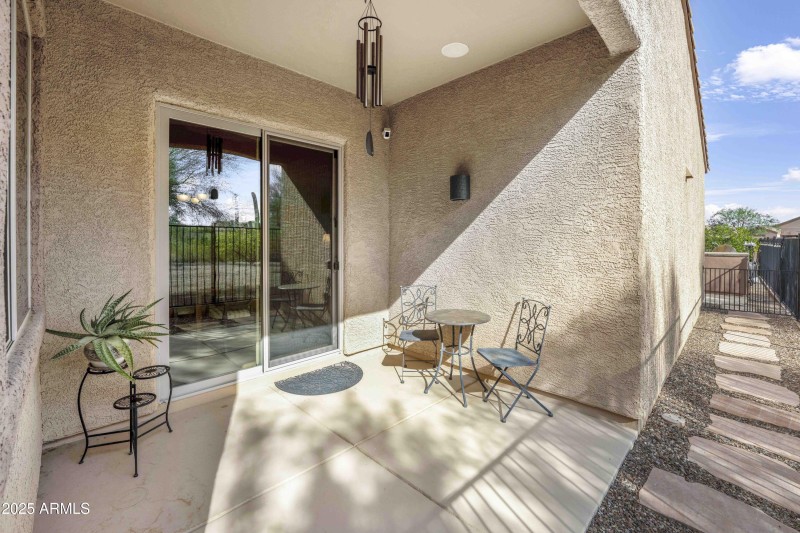 Side Patio 2 to Back Enclosed Patio Area