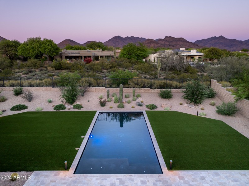 Pool and Mountain Views