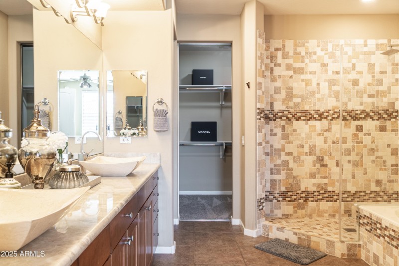 Primary Bathroom + Walk-In Closet