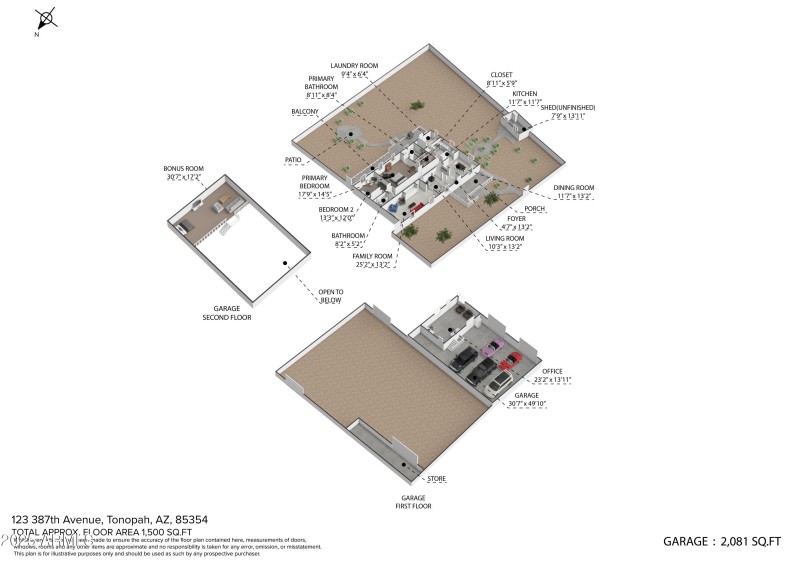 3D Floorplan