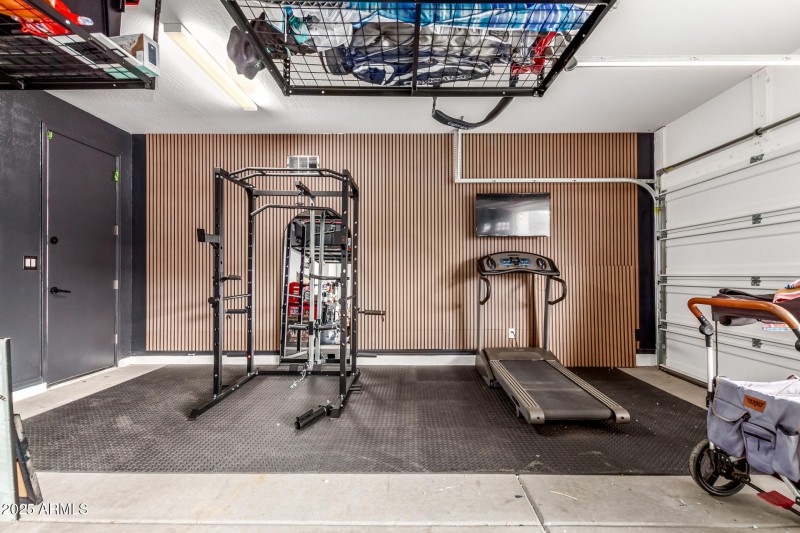 3rd Car Garage Gym