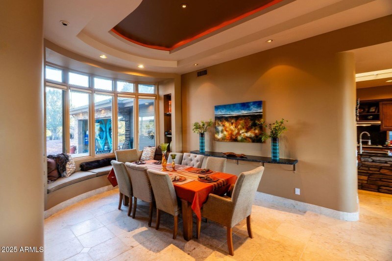 WR Formal dining with bay window