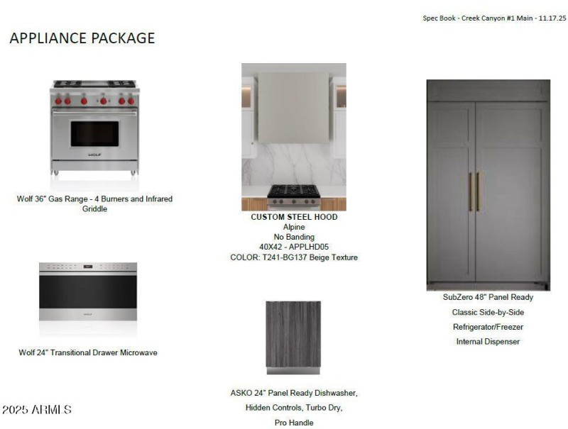 Appliance Package