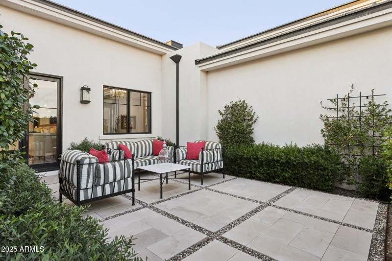 Primary Bedroom Private Courtyard
