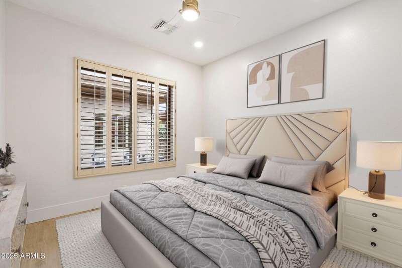 2nd Bdrm Virtually Staged