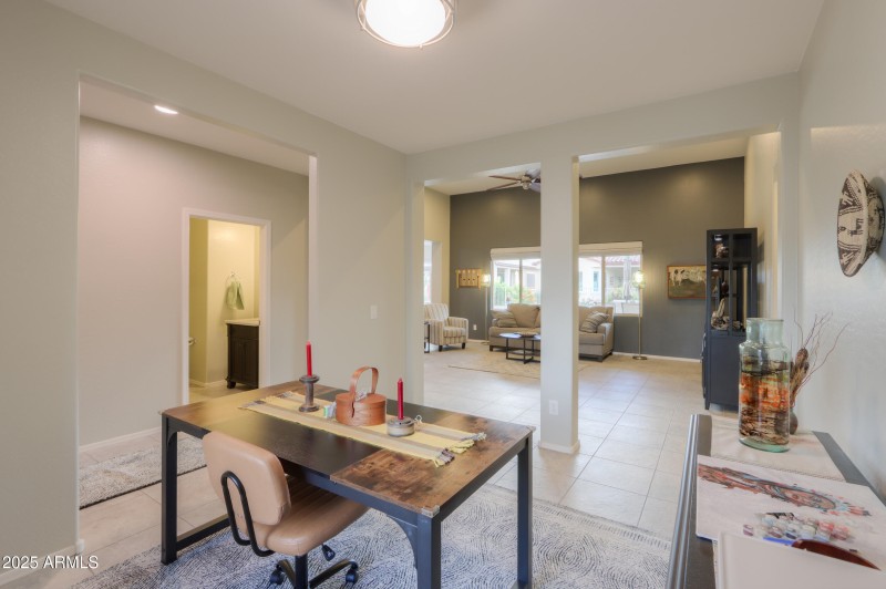 LOOKING INTO GREAT ROOM