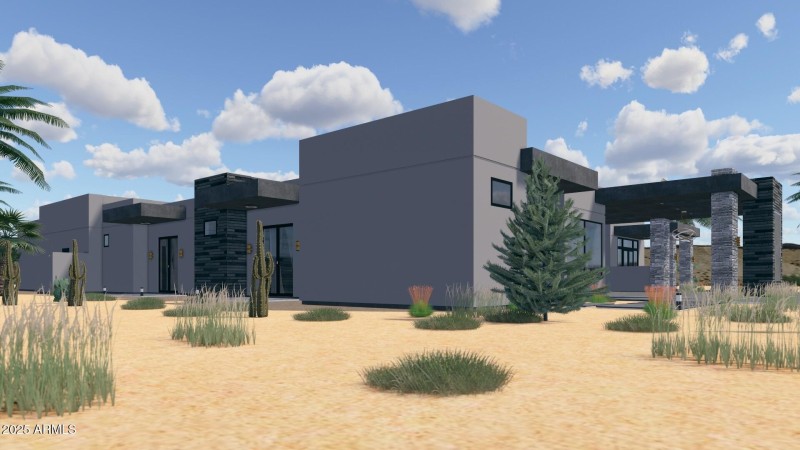 82nd Exterior Rendering off Entry Daylig