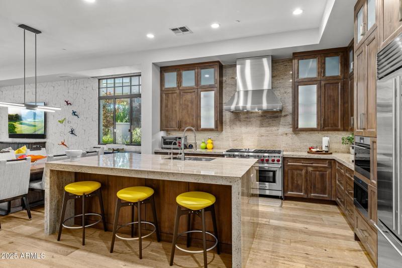 Kitchen Island to Dining & Great Room