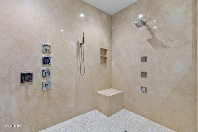 Primary Suite Shower.