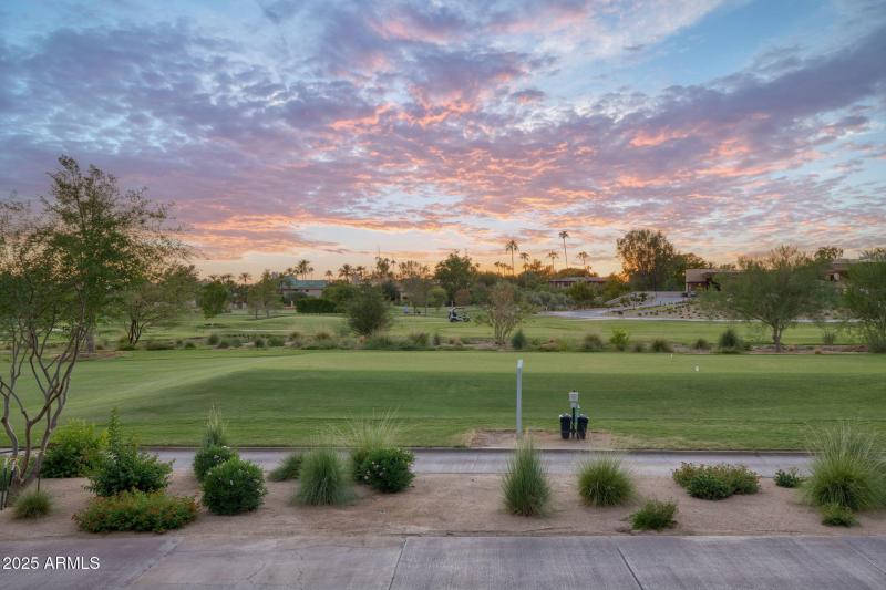 Your patio view of 6th teebox.