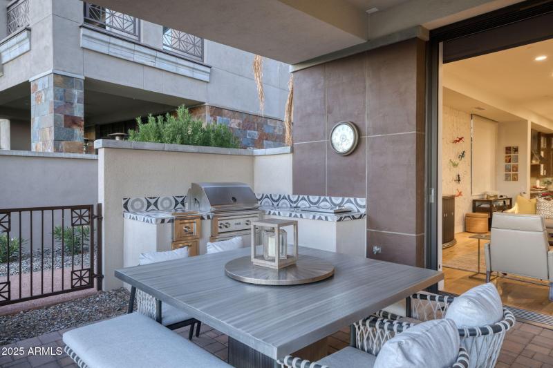 Patio with Outdoor Kitchen