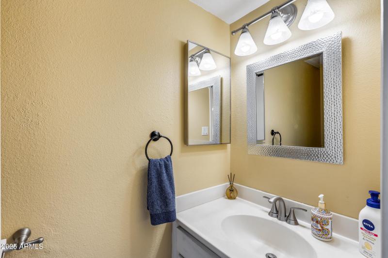 Half bath downstairs