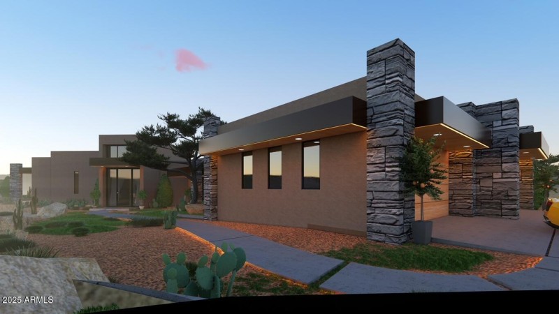 Rising Sun Exterior Rendering Entry:Gara