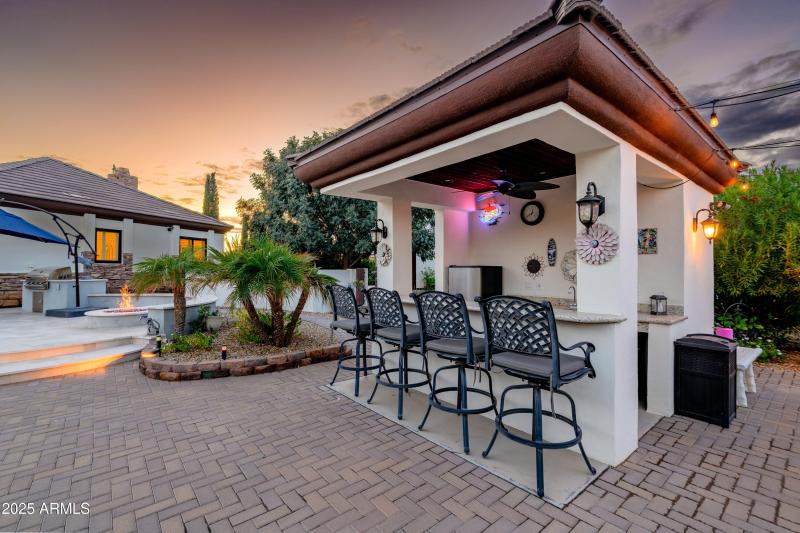 Bellflower Pergola 1 with Bar Area