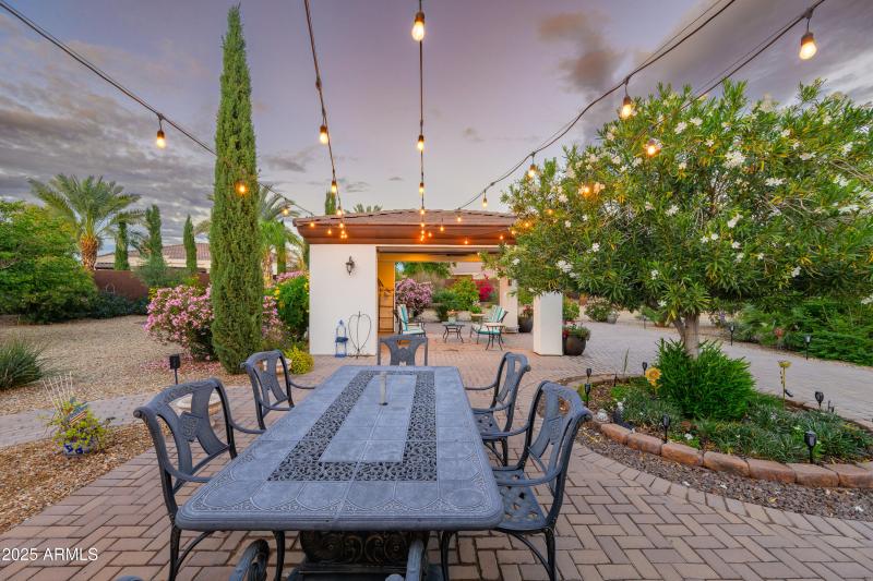 Bellflower Backyard Dining Area