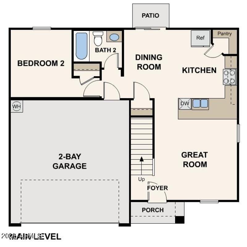 Aguila Main Level Floor Plan