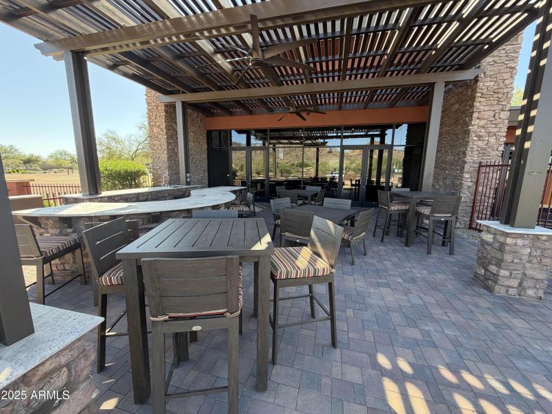 West Wing outdoor dining