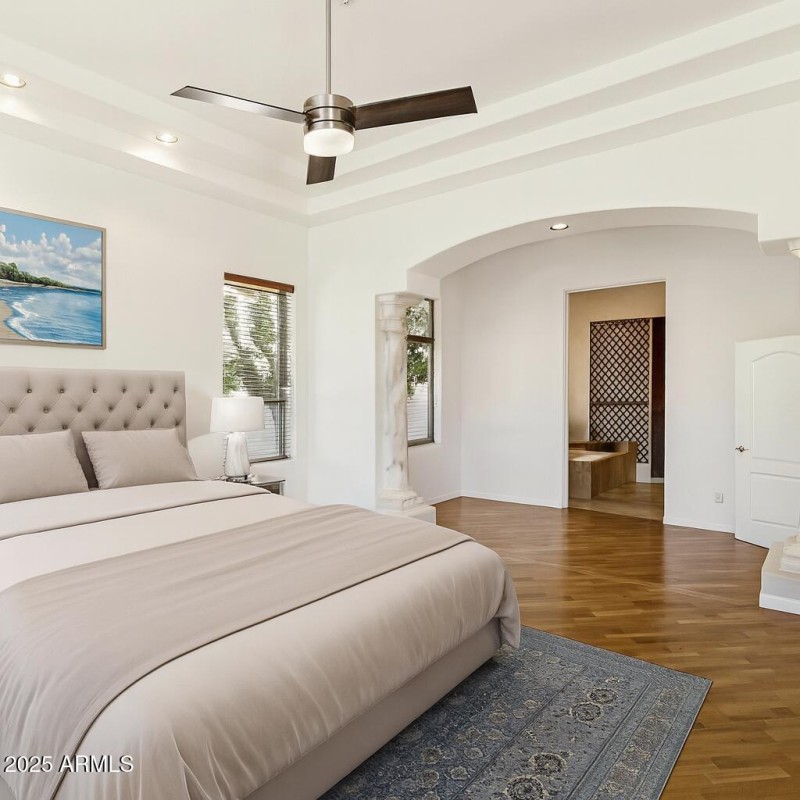 Oversized Primary bedroom