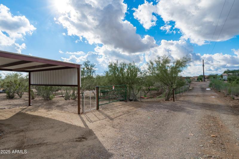 35-Covered Parking and Driveway to Back