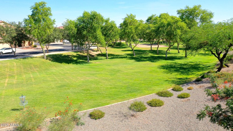 Community Park just a couple homes away