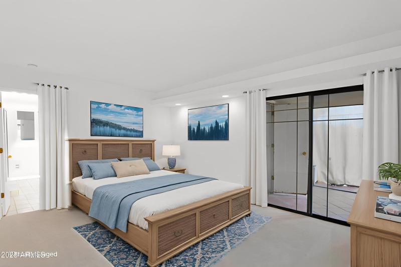 Main Bedroom Virtually staged