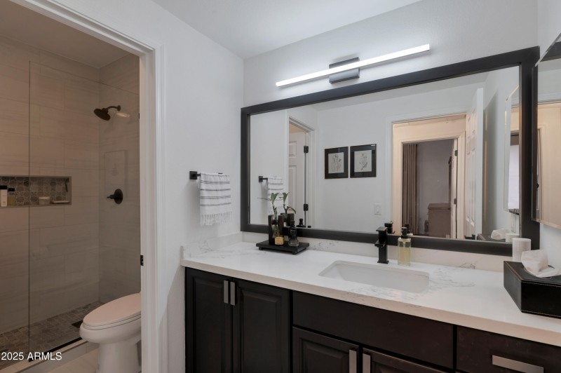 Beautifully renovated bathroom