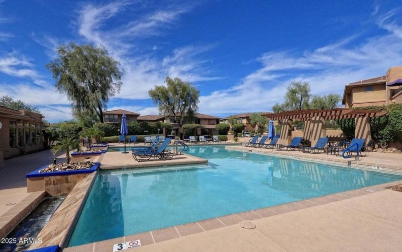 Huge heated pool just steps from unit