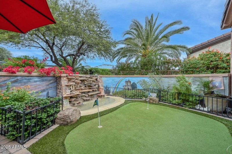 Backyard Water Feature