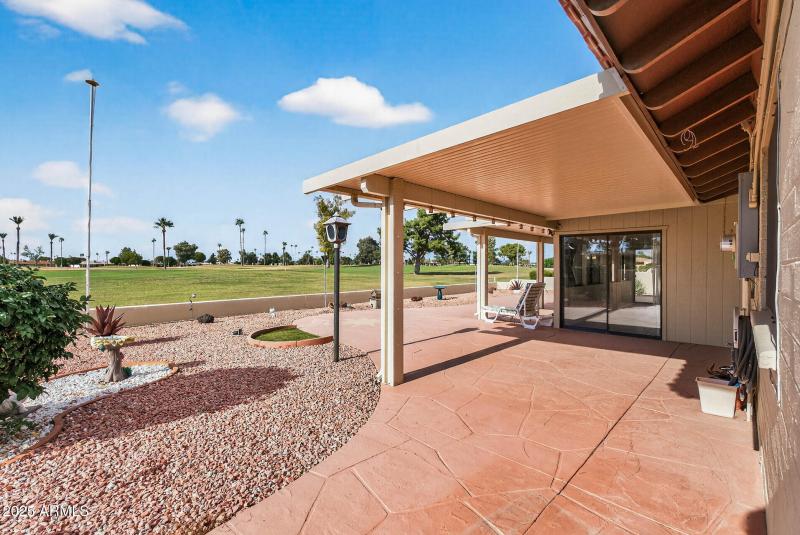 Patio / Golf View